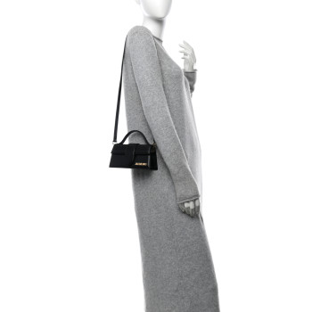 JACQUEMUS Smooth Calfskin Le Bambino Black