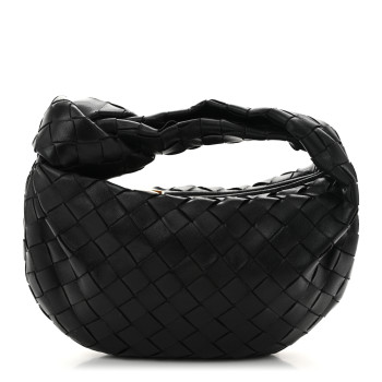 BOTTEGA VENETA Nappa Intrecciato Mini Jodie Black