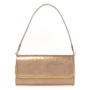 LOUIS VUITTON Vernis Rossmore MM Beige Poudre