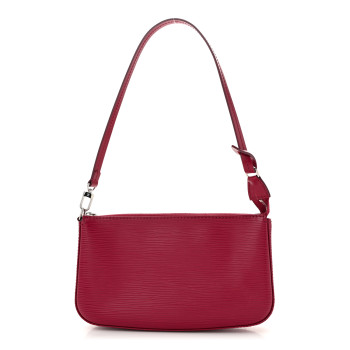 LOUIS VUITTON Epi Pochette Accessories NM Fuchsia