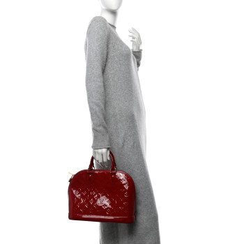 LOUIS VUITTON Vernis Alma PM Pomme D'Amour