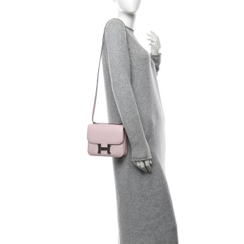 HERMES Chevre Mysore Constance 18 Rose Darling