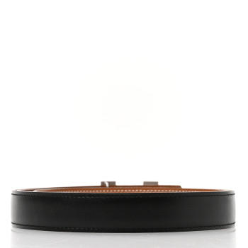 HERMES Box Togo 24mm Mini Constance H Belt 100 40 Black Gold