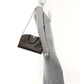 LOUIS VUITTON Damier Ebene Kensington Bowling Bag