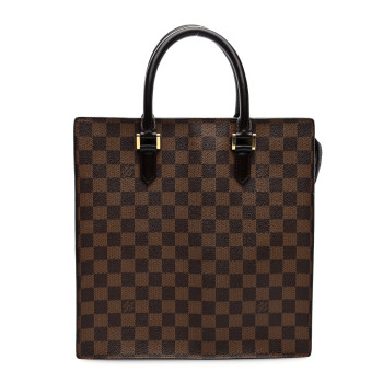 LOUIS VUITTON Damier Ebene Venice Sac Plat