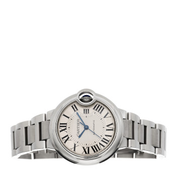 CARTIER Stainless Steel 33mm Ballon Bleu De Cartier Automatic Watch