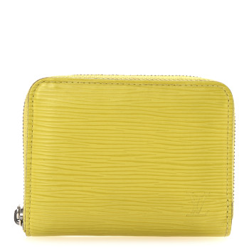LOUIS VUITTON Epi Zippy Coin Purse Pistache