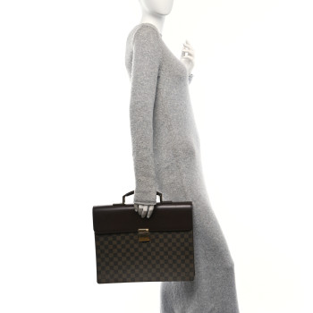 LOUIS VUITTON Damier Ebene Altona PM Briefcase