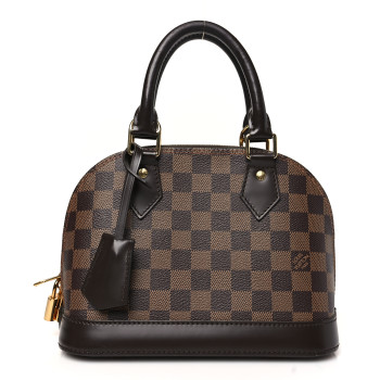 LOUIS VUITTON Damier Ebene Alma BB