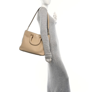 FENDI Cuoio Romano Selleria Medium FF Tote Miele Scuro
