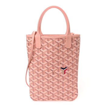 GOYARD Goyardine Poitiers Tote Rose Poudre