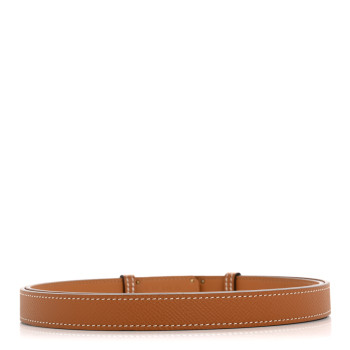 HERMES Epsom Kelly Belt Gold