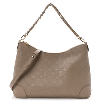 LOUIS VUITTON Empreinte Monogram Boulogne GM Turtledove
