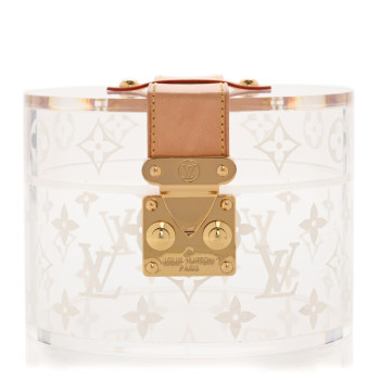 LOUIS VUITTON Transparent Plexiglass Box Scott
