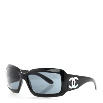 CHANEL Mother of Pearl CC Sunglasses 5076-H Black