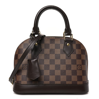 LOUIS VUITTON Damier Ebene Alma BB