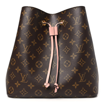 LOUIS VUITTON Monogram Neonoe MM Rose Poudre