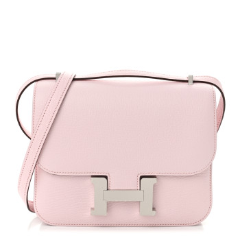 HERMES Chevre Mysore Constance 18 Rose Darling