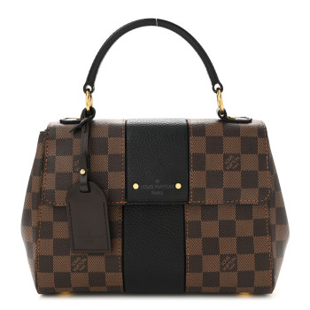 LOUIS VUITTON Damier Ebene Bond Street BB Black