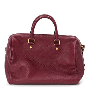 LOUIS VUITTON Empreinte Speedy Bandouliere 30  Aurore