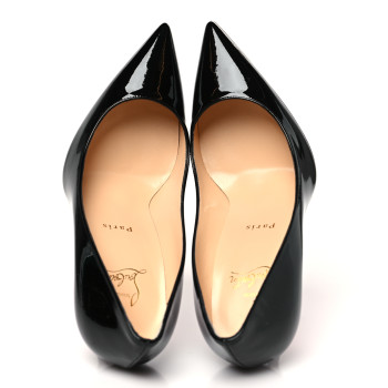 CHRISTIAN LOUBOUTIN Patent So Kate 100 Pumps 39 Black