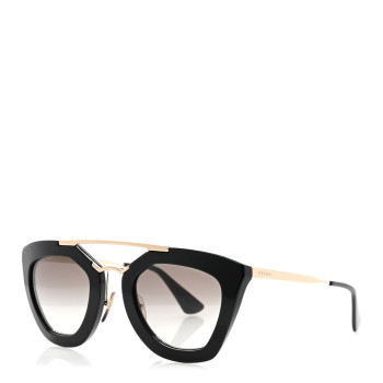 PRADA Acetate Cinema Sunglasses SPR 09Q Black