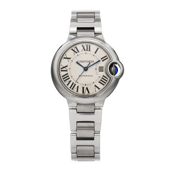 CARTIER Stainless Steel 33mm Ballon Bleu De Cartier Automatic Watch