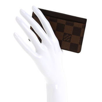 LOUIS VUITTON Damier Ebene Card Holder