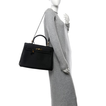 HERMES Togo Kelly Retourne 35 Black