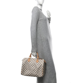 LOUIS VUITTON Damier Azur Speedy 30