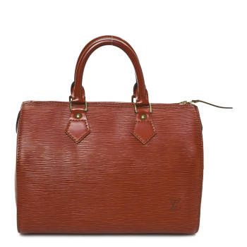 LOUIS VUITTON Epi Speedy 25 Kenyan Fawn