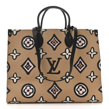 LOUIS VUITTON Monogram Giant Wild At Heart Onthego GM Arizona