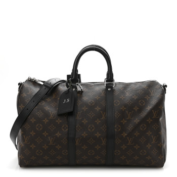 LOUIS VUITTON Monogram Macassar Keepall Bandouliere 45