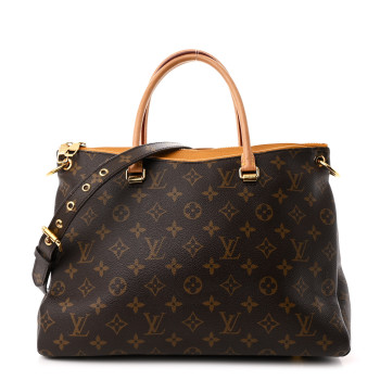 LOUIS VUITTON Monogram Pallas Safran