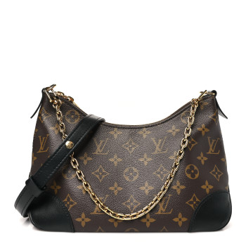 LOUIS VUITTON Monogram Boulogne NM Black