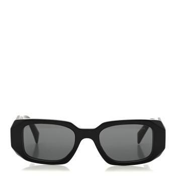PRADA Acetate Symbole Sunglasses SPR 17W Black