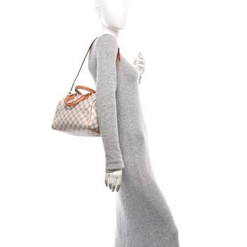 LOUIS VUITTON Damier Azur Speedy Bandouliere 25