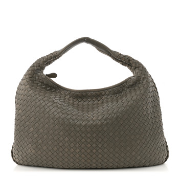 BOTTEGA VENETA Nappa Intrecciato Large Veneta Hobo Shadow