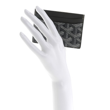 GOYARD Goyardine Saint Sulpice Card Holder Grey
