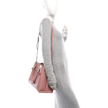 GUCCI Soft Microguccissima Medium Tote Soft Pink