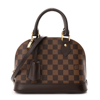 LOUIS VUITTON Damier Ebene Alma BB