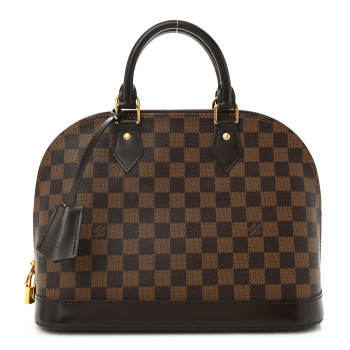 LOUIS VUITTON Damier Ebene Alma PM