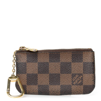 LOUIS VUITTON Damier Ebene Key Pouch