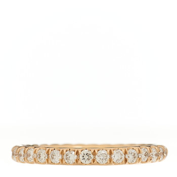 DAVID YURMAN 18K Rose Gold Diamond 2mm Cable Collectibles Band Ring 47 4