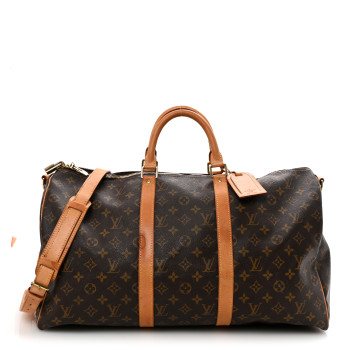 LOUIS VUITTON Monogram Keepall Bandouliere 50