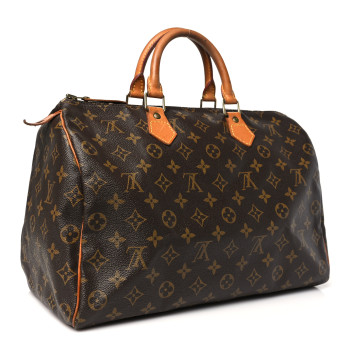 LOUIS VUITTON Monogram Speedy 35