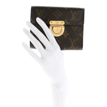 LOUIS VUITTON Monogram Koala Compact Wallet