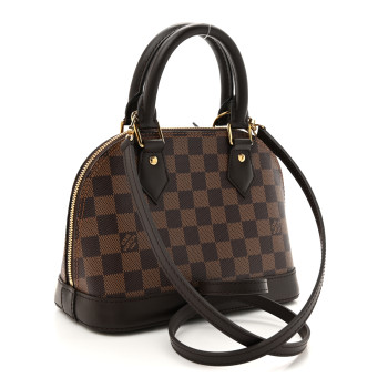 LOUIS VUITTON Damier Ebene Alma BB