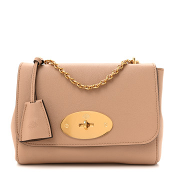 MULBERRY Silky Calfskin Small Lily Flap Maple