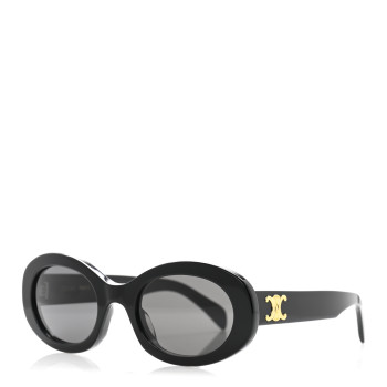 CELINE Acetate Triomphe 01 Sunglasses CL 40194U Black